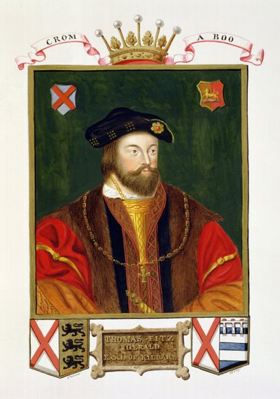 Portrait of Thomas Fitzgerald, Lord Offaly 10th Earl of Kildare from 